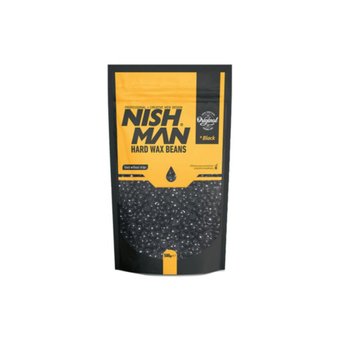 Воск для депиляции Nishman Hard Wax Beans Black 500g