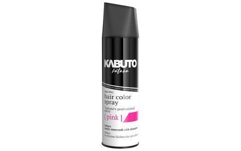 Камуфлирующий спрей для волос Kabuto Pro Hair Coloring Mech Spray Pink 150 ml