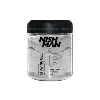 Гель для гоління Nishman Shaving Gel No.6 Fresh Active 750ml