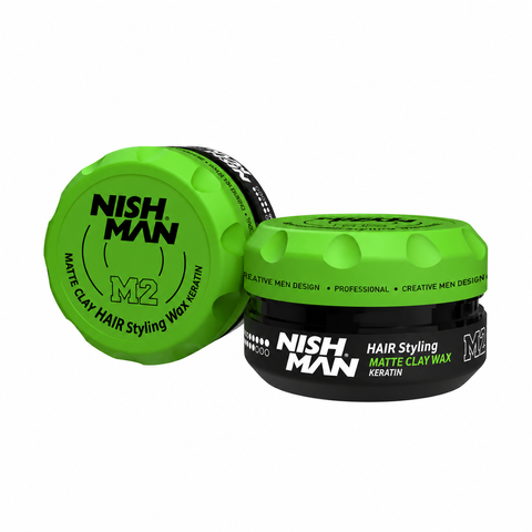 Глина для укладки волос Nishman Hair Matte Clay M2 30ml