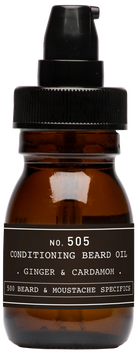 Олія для бороди кондиціонувальна Depot No. 505 Ginger & Cardamon "Імбир і кардамон" 30 мл