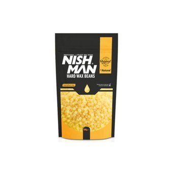 Воск для депиляции Nishman Hard Wax Beans Natural 500g
