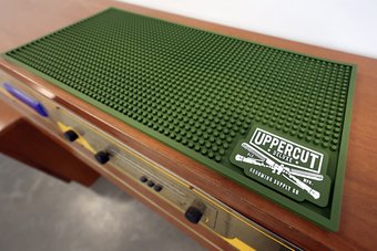 Коврик для инструментов Uppercut Deluxe Barber Counter Mat Green