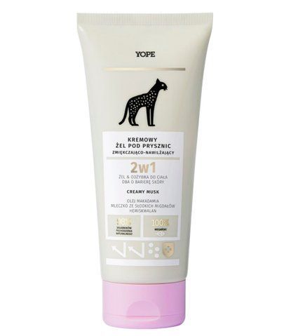 Пом&rsquo;якшувальне очищувальне молочко для тіла YOPE CREAMY MUSK 200мл