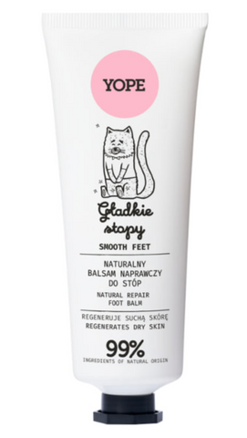 Відновлюючий бальзам для стоп YOPE SMOOTH FEET NATURAL REPAIR FOOT BALM 75 мл