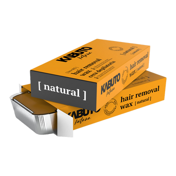 Віск для депіляції Kabuto Hair Removal Hard Wax Natural 500 gr