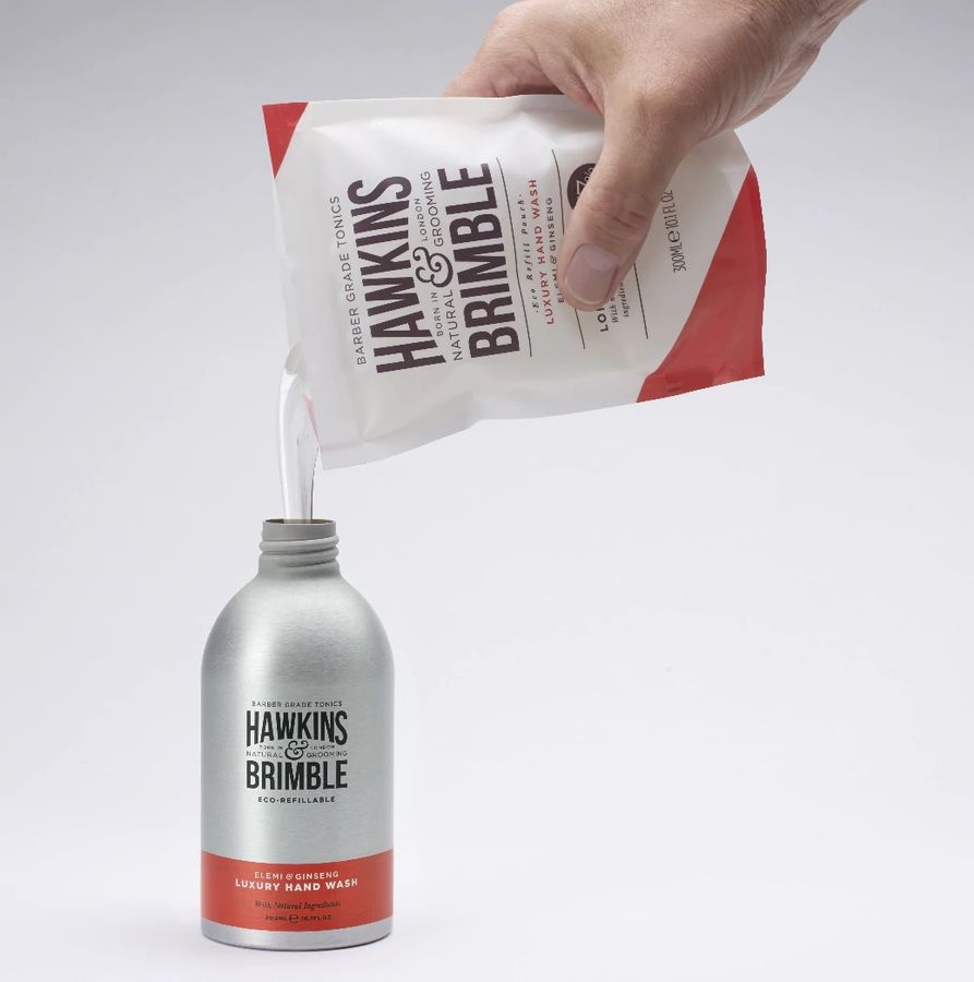 Мыло для рук Hawkins & Brimble Cleansing Hand Wash Pouch 300мл