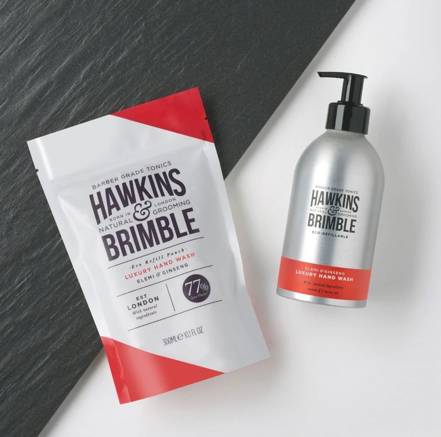 Мыло для рук Hawkins & Brimble Cleansing Hand Wash Pouch 300мл