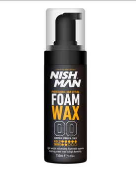 Воск-пенка для стилизации волос Nishman Foam Wax