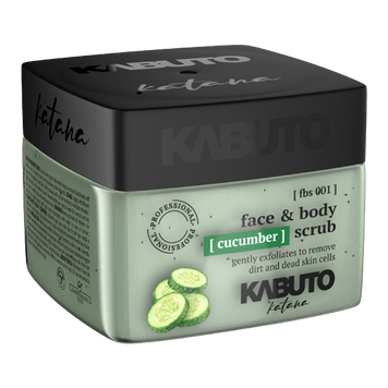 Скраб для обличчя та тіла Kabuto Face&body Scrub Cucumber 240 ml