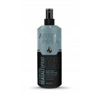 Соляний спрей Nishman Texturizing Sea Salt Spray 02 argan