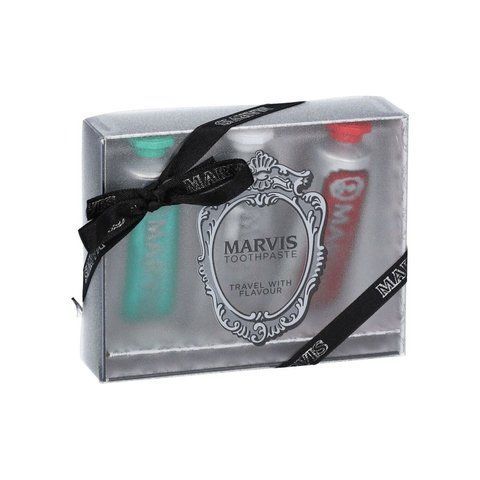 Подарунковий набір Marvis 3x25мл (Classic Strong Mint , Whitening Mint, Cinnamon Mint)
