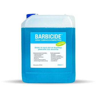 Рідина не ароматизована для дезінфеції поверхонь Barbicide Spray 5000мл