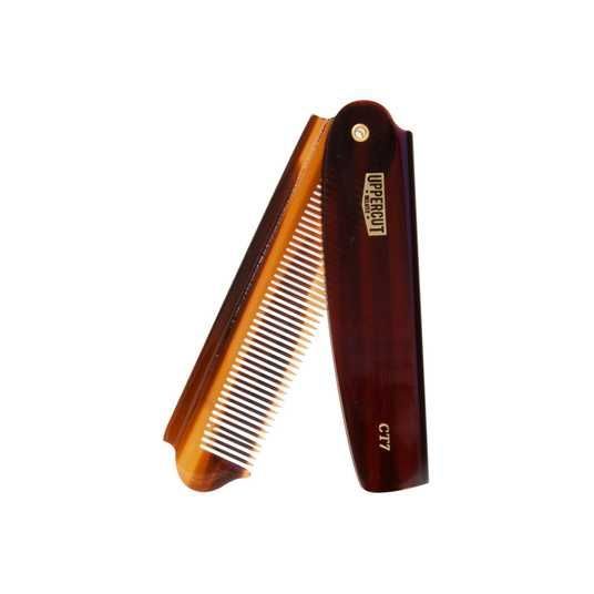 Гребінь Uppercut Deluxe CT7 Tortoise Flip Comb - купити в Україні