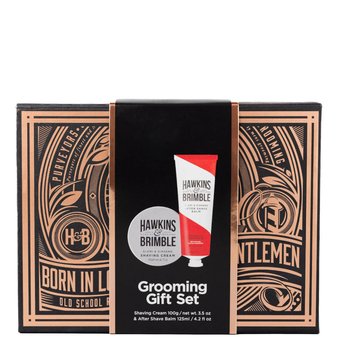 Подарочный бокс Hawkins&Brimble Shaving Gift Set Box (shave cream + aftershave balm)