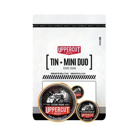 Подарунковий набір Uppercut Deluxe Texture Cream Std + Texture Cream Mini