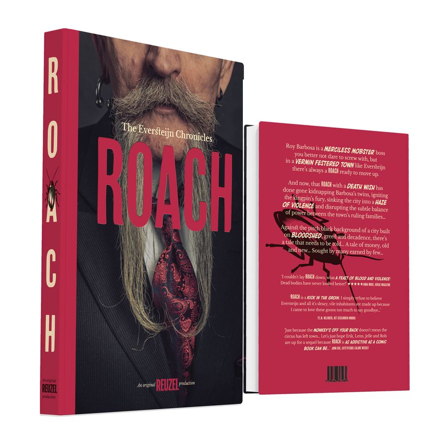 Лімітована книжка Limited edition Reuzel ROACH Book