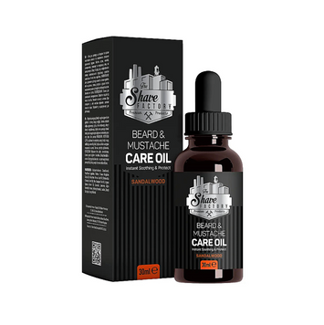 Олія для бороди та вусів The Shave Factory Beard & Moustache Care Oil Sandalwood 30 мл