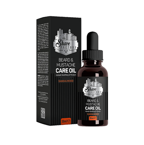 Олія для бороди та вусів The Shave Factory Beard & Moustache Care Oil Sandalwood 30 мл