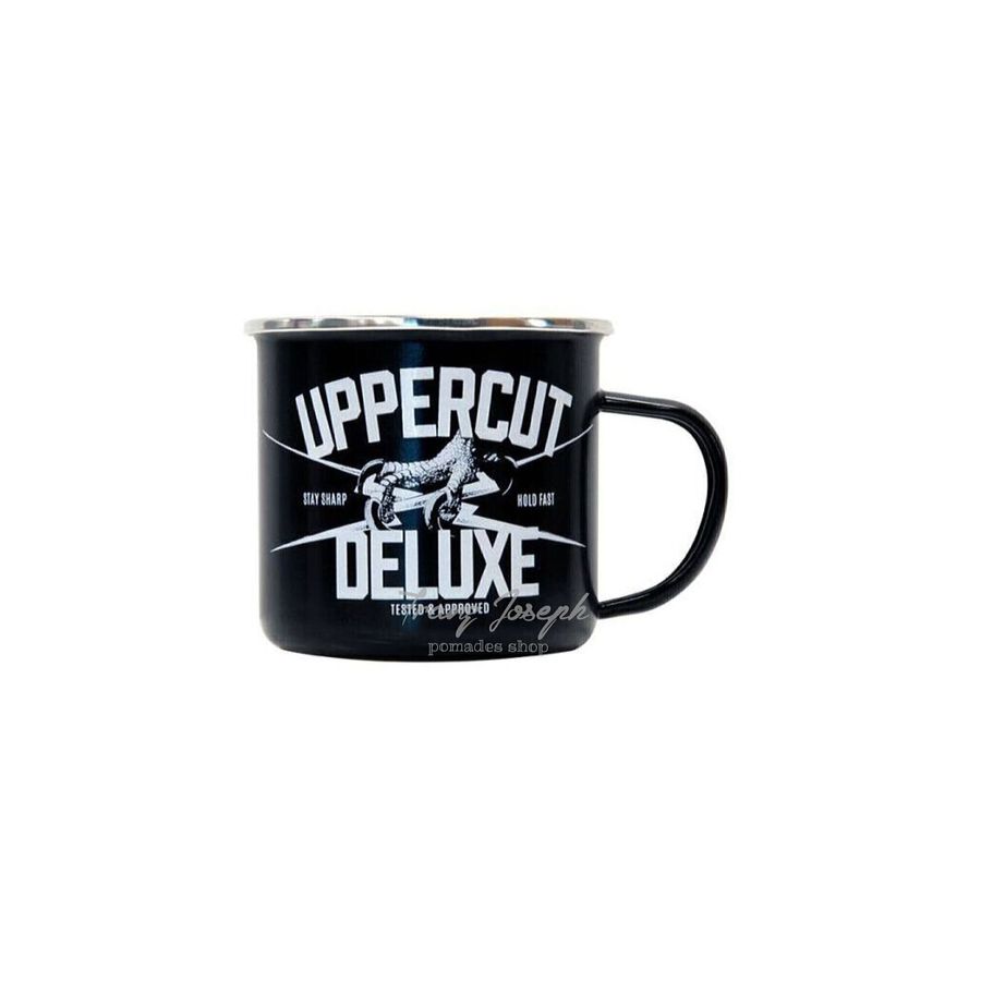 Металлическая кружка Uppercut Deluxe Black Enamel Travel Mug