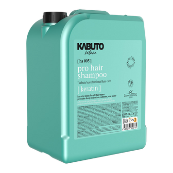 Шампунь Kabuto Salon Size Hair Shampoo Keratin 5000 ml