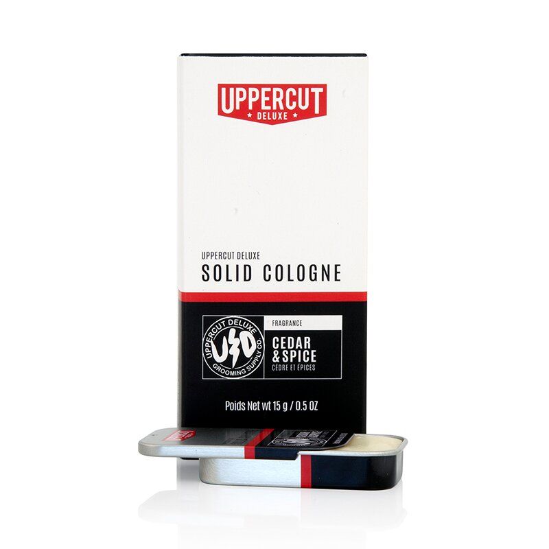 Сухий одеколон Uppercut Deluxe Solid Cologne Cedar & Spice 15g
